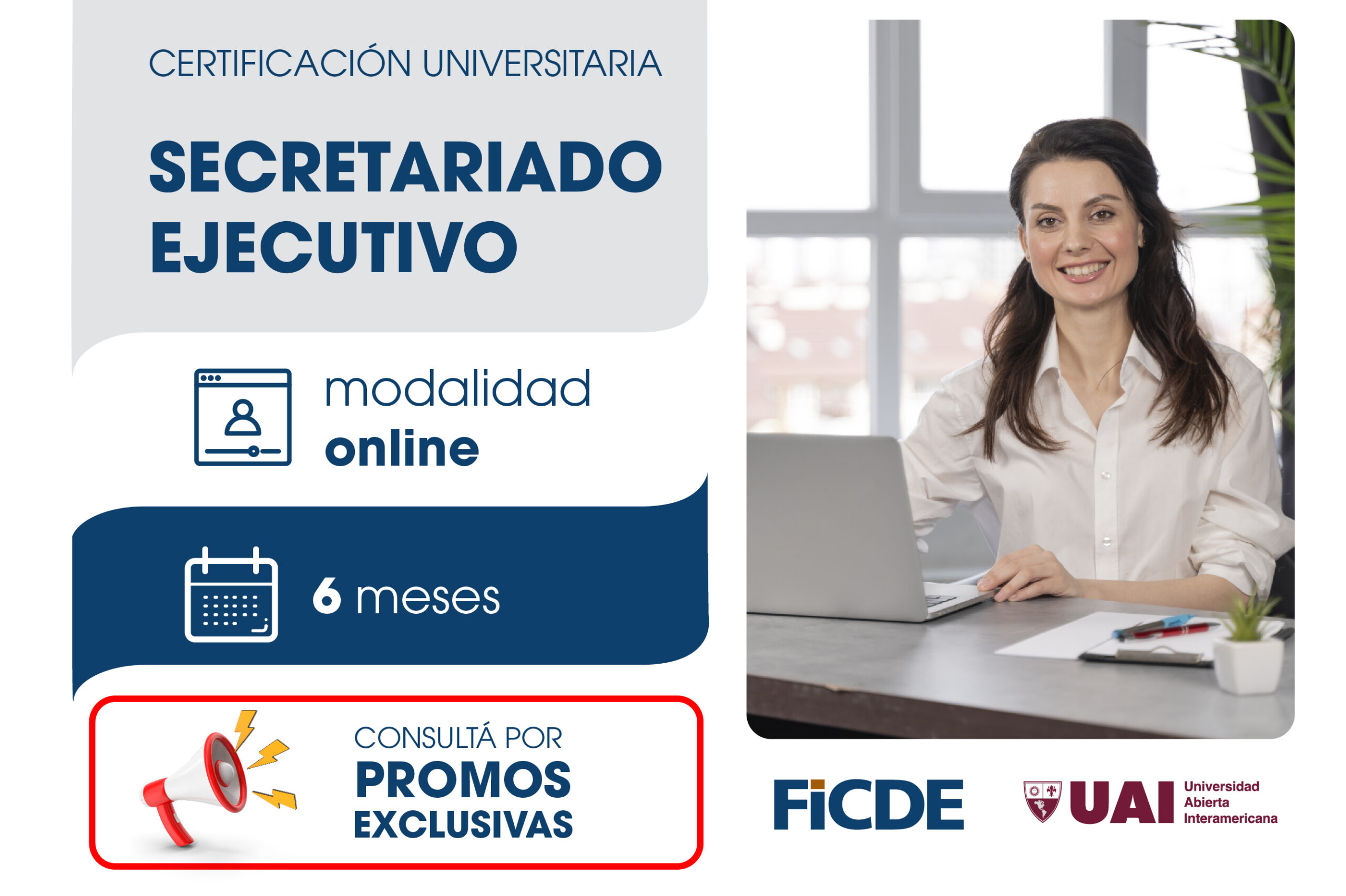 Certificación Universitaria en Secretariado Ejecutivo – Online