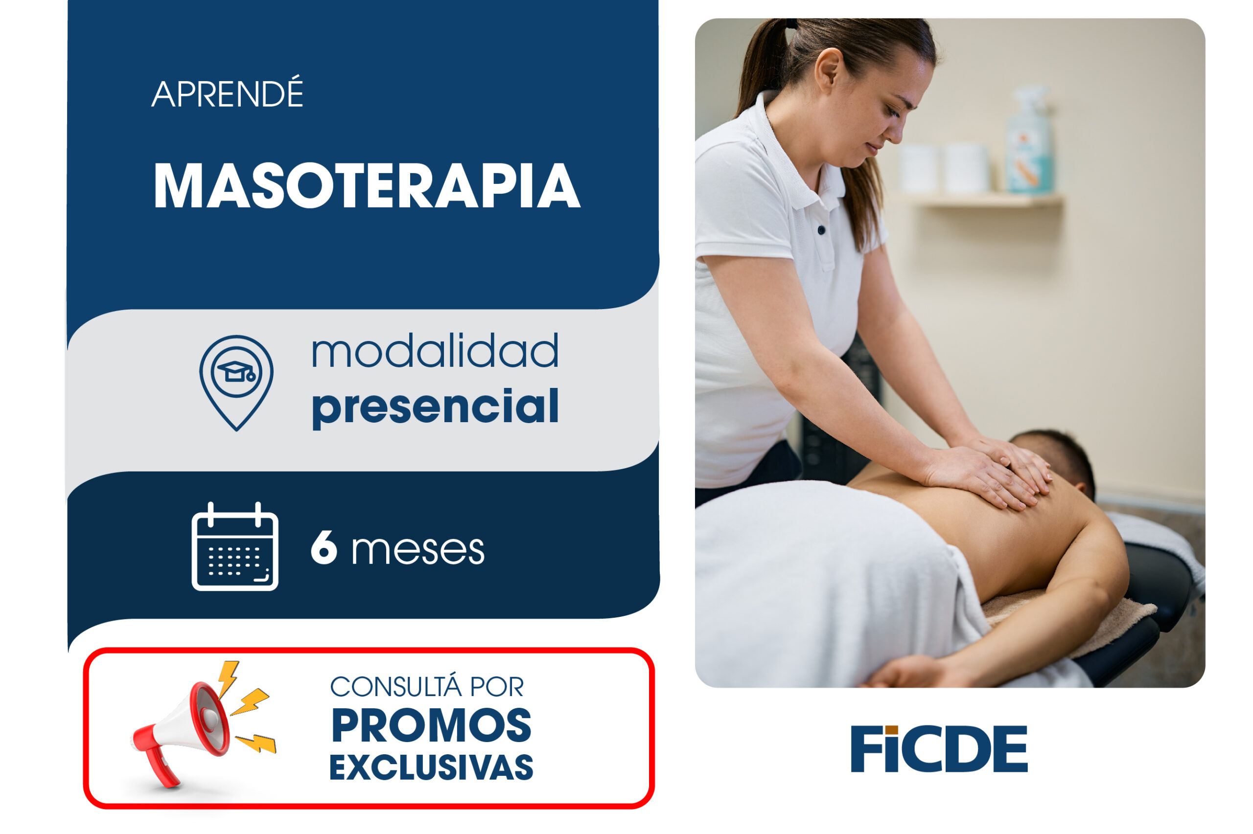 Aprendé Masoterapia – Presencial