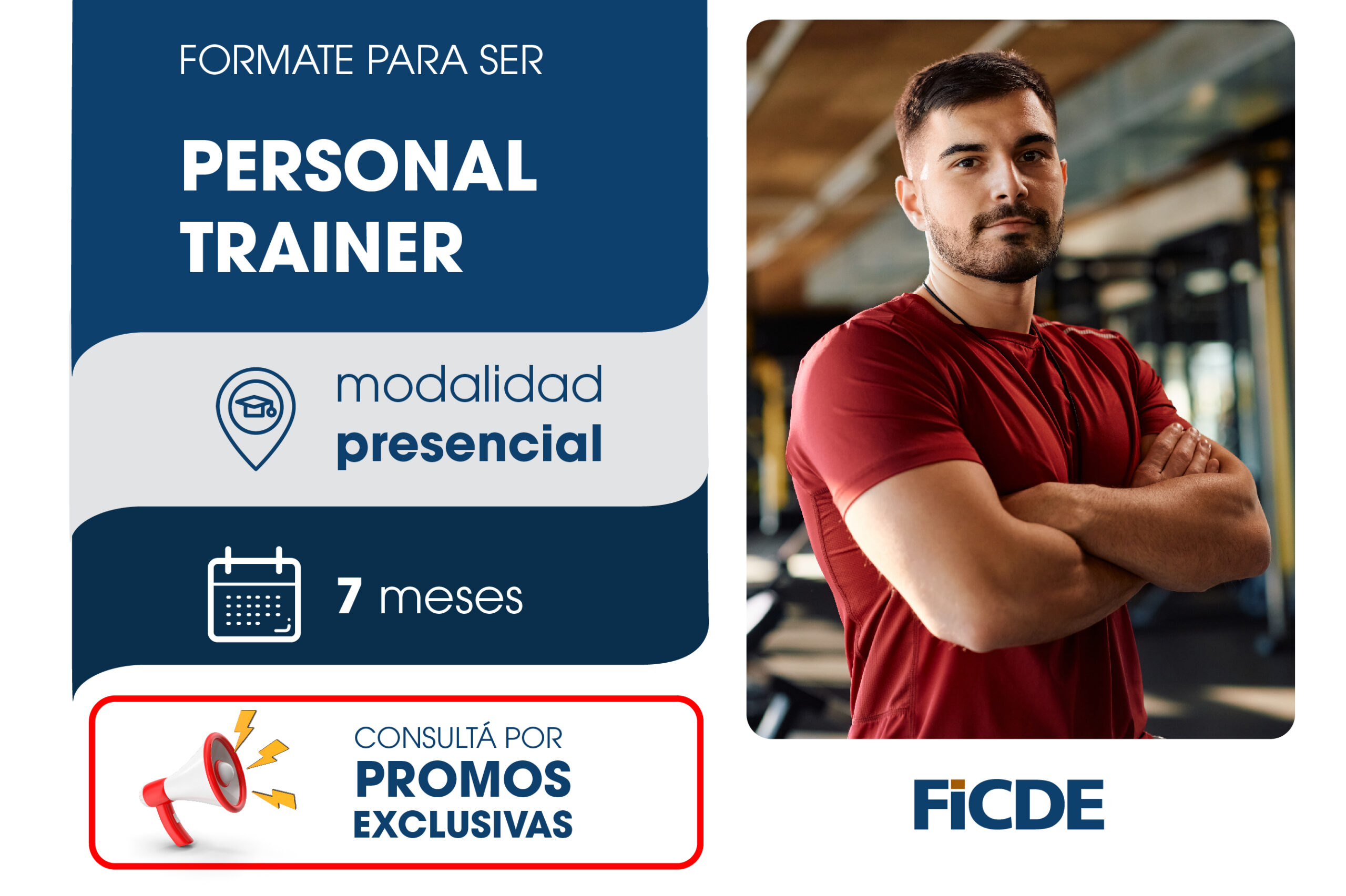 Formate para ser Personal Trainer – Presencial