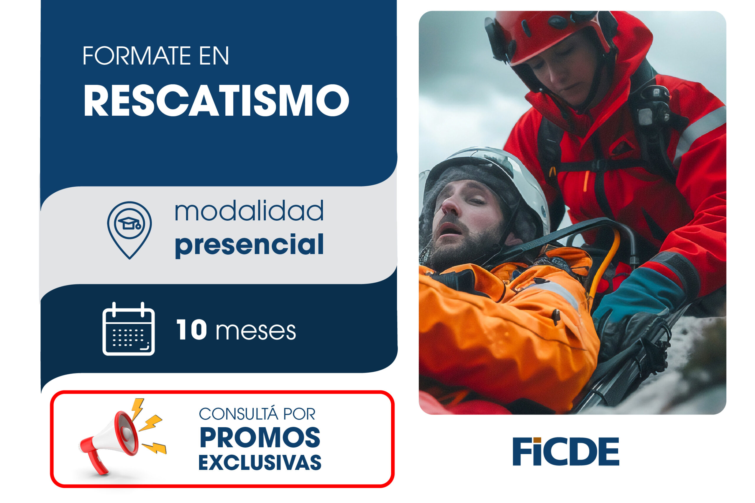 Formate en Rescatismo – Presencial