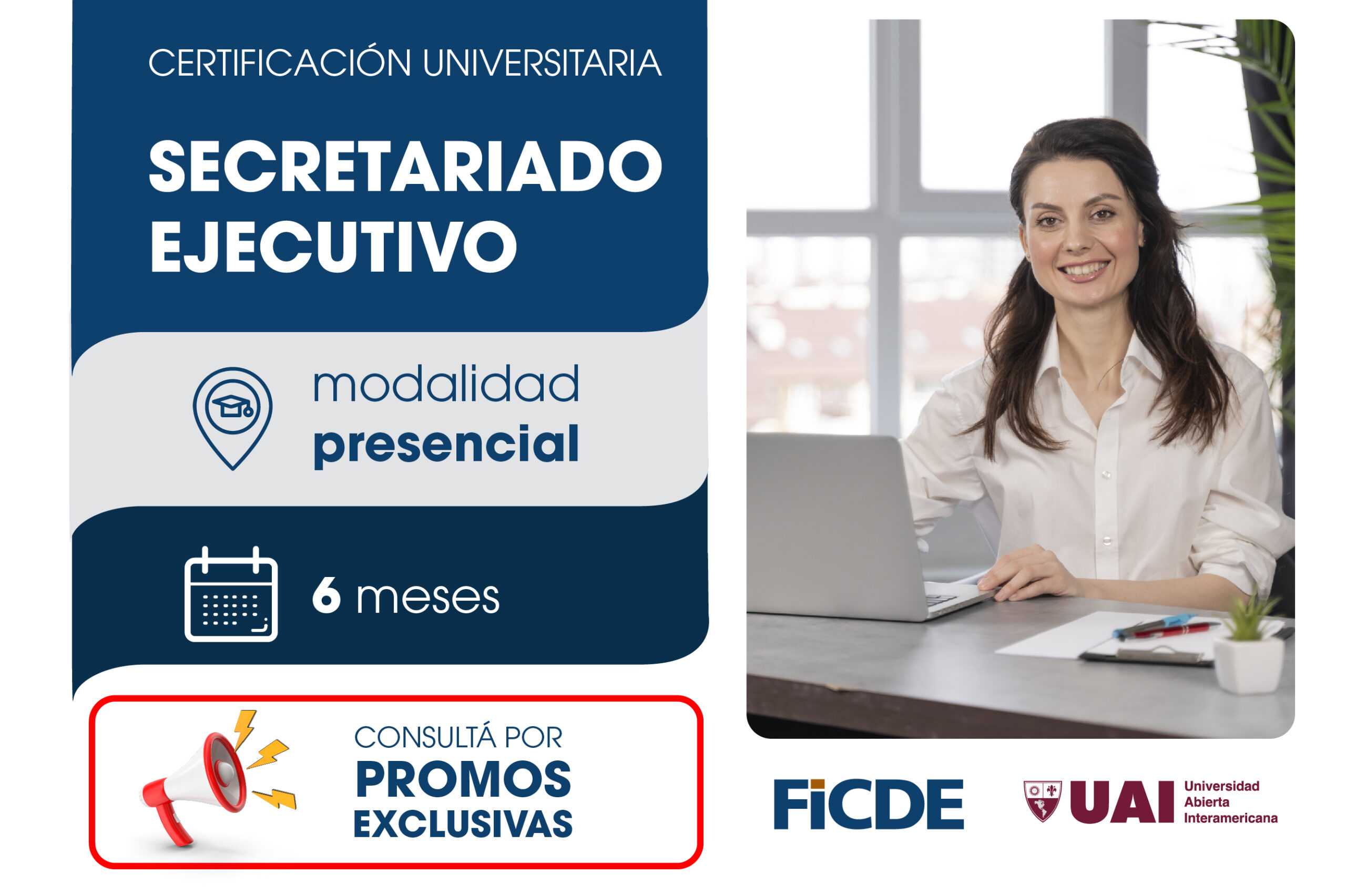 Certificación Universitaria en Secretariado Ejecutivo – Presencial