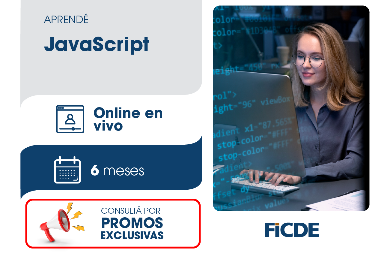 Aprendé Javascript – Online en vivo