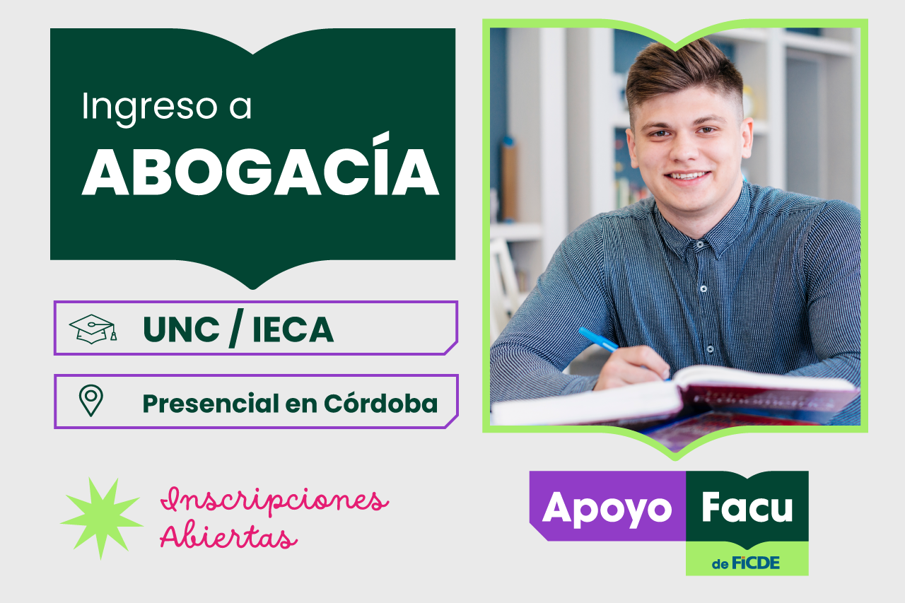 Ingreso a Abogacía – UNC / IECA